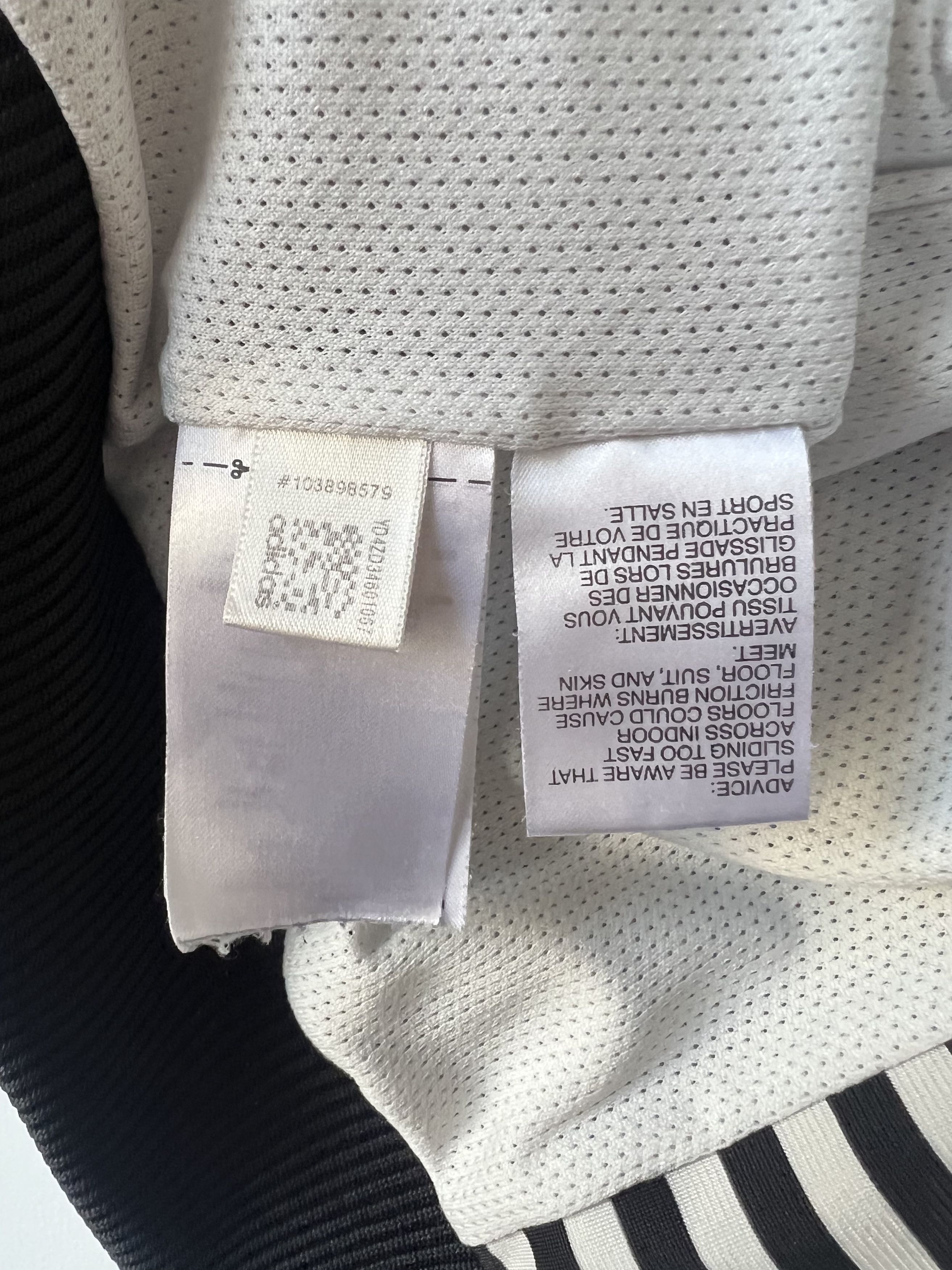 Adidas Adidas Stripe Track Jacket Black White Vertical Trefoil 2014 Size S / US 4 / IT 40 - 3 Thumbnail
