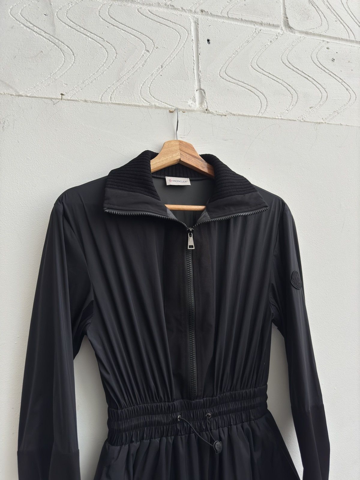 Moncler Moncler Nylon Hybrid Dress In Black Size XS / US 0-2 / IT 36-38 - 3 Thumbnail