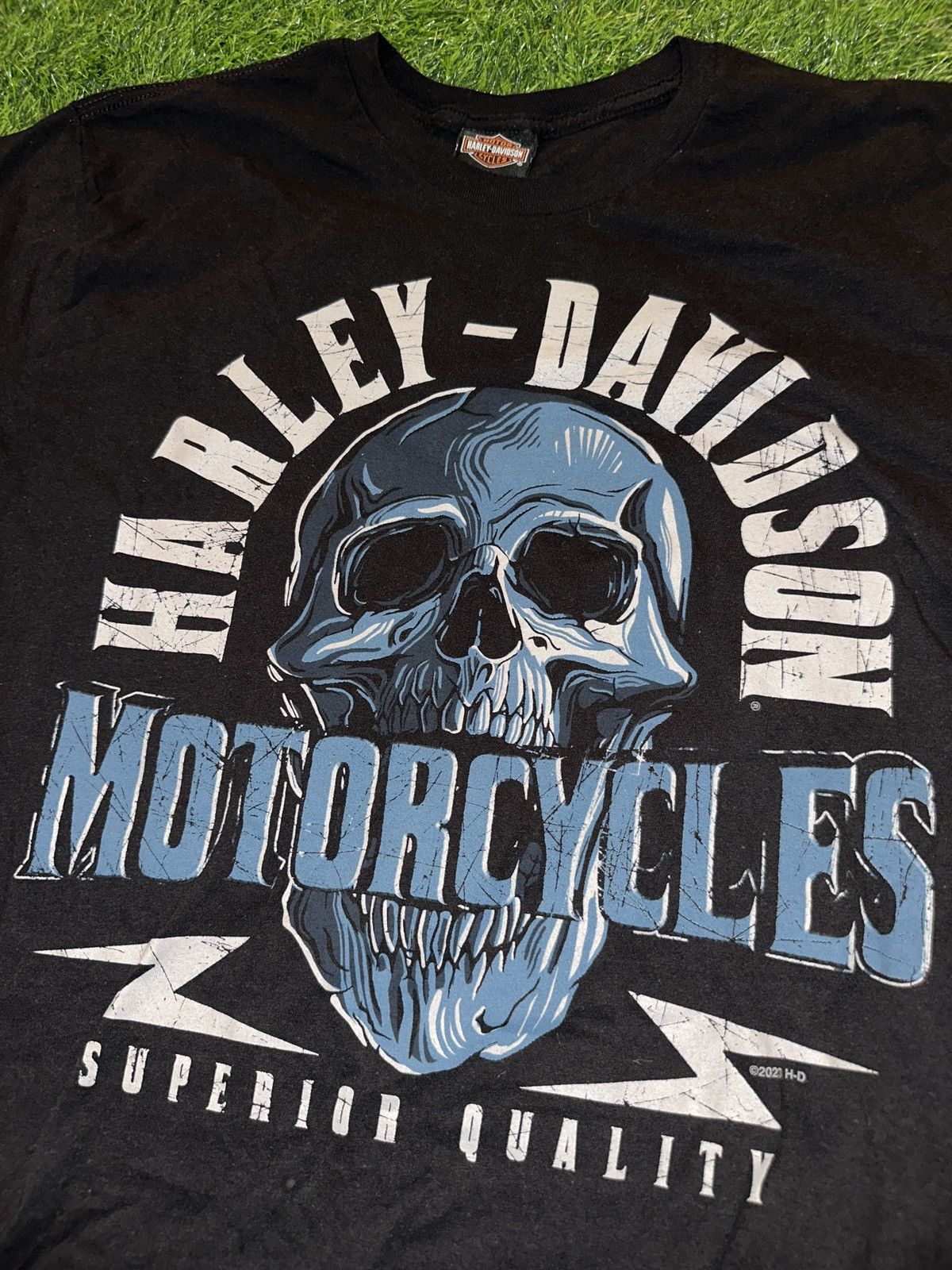 Harley Davidson Harley davidson motorcycles skull tee shirt size XL Size US XL / EU 56 / 4 - 3 Thumbnail
