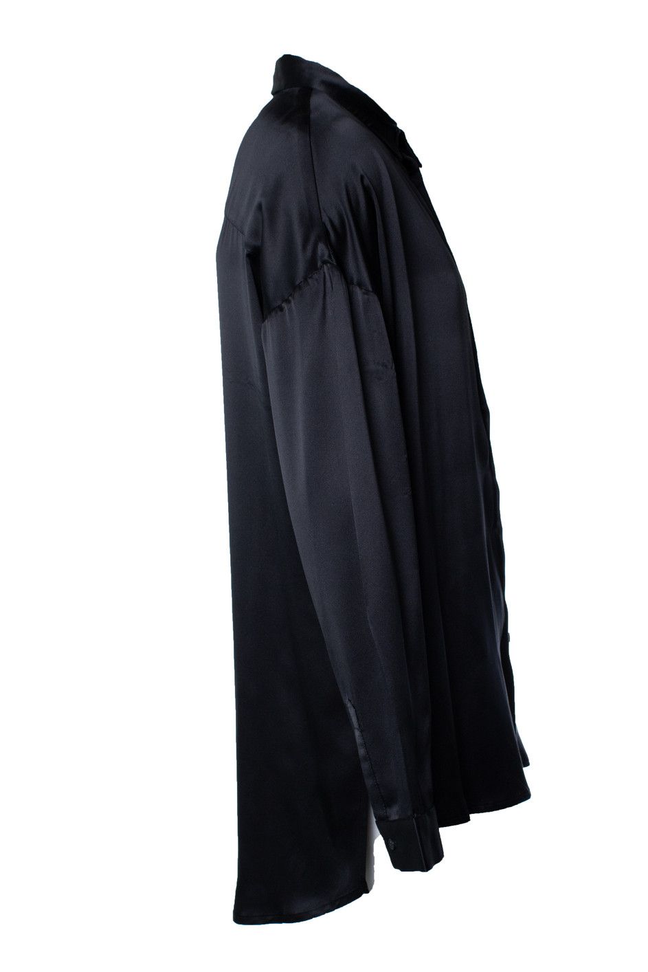 Other Albus Lumen, black silk shirt Size US XL / EU 56 / 4 - 3 Thumbnail