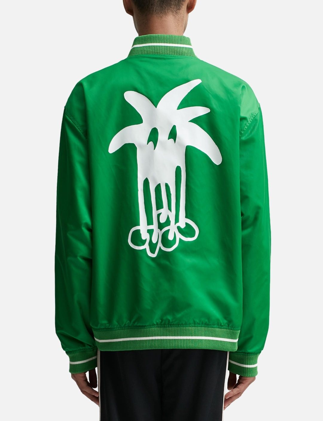 Palm Angels o1y0325 Logo Jacket in Green Size US XL / EU 56 / 4 - 4 Thumbnail
