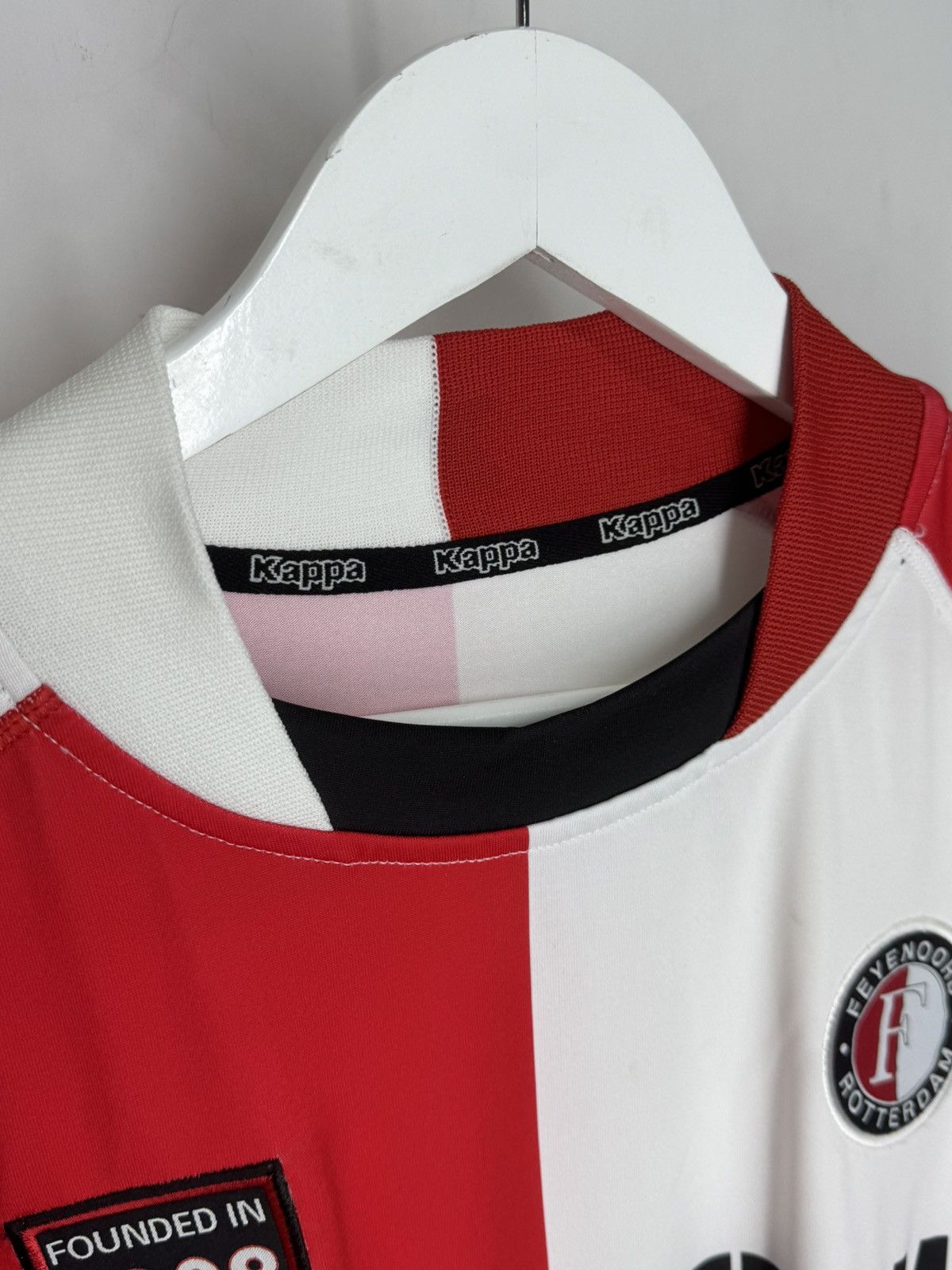 Kappa Kappa Feyenoord 2002 2003 Home Football Shirt Jersey Size US XL / EU 56 / 4 - 13 Thumbnail