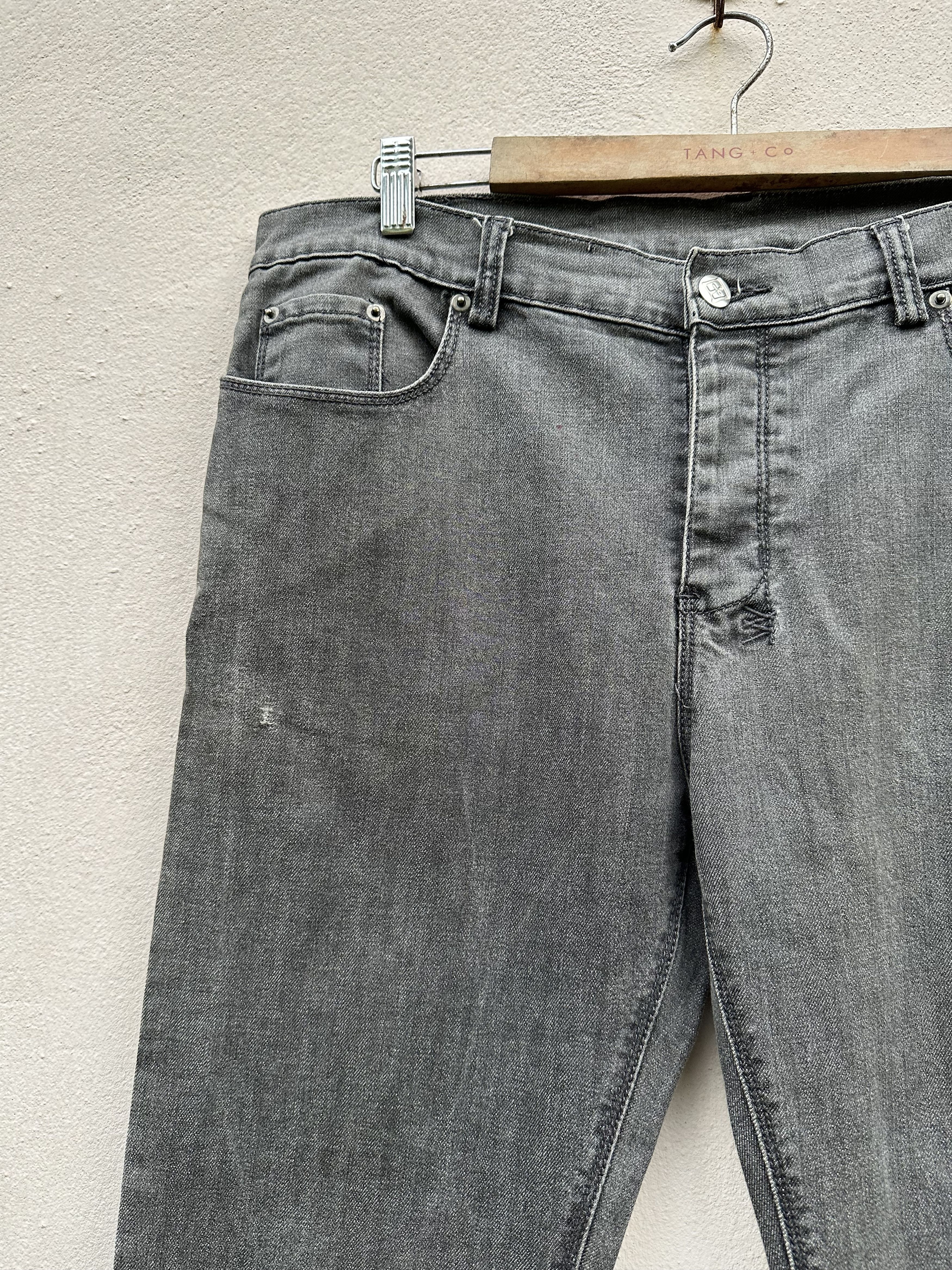 Ksubi Ksubi Black Faded Denim Jeans Size US 34 / EU 50 - 6 Thumbnail