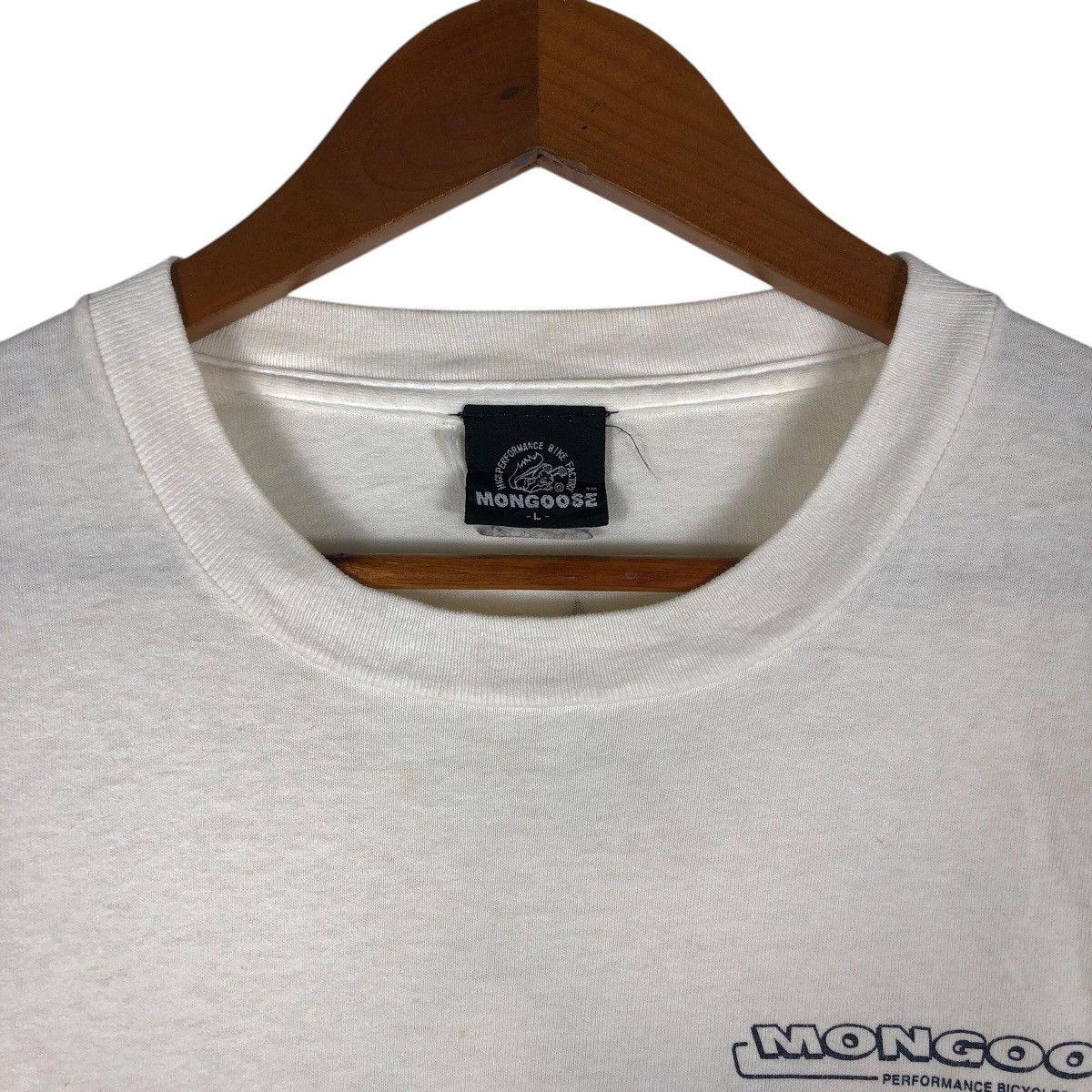 Vintage MONGOOSE Performance Bicycle Vintage Long sleeve T-Shirt Size US L / EU 52-54 / 3 - 3 Thumbnail