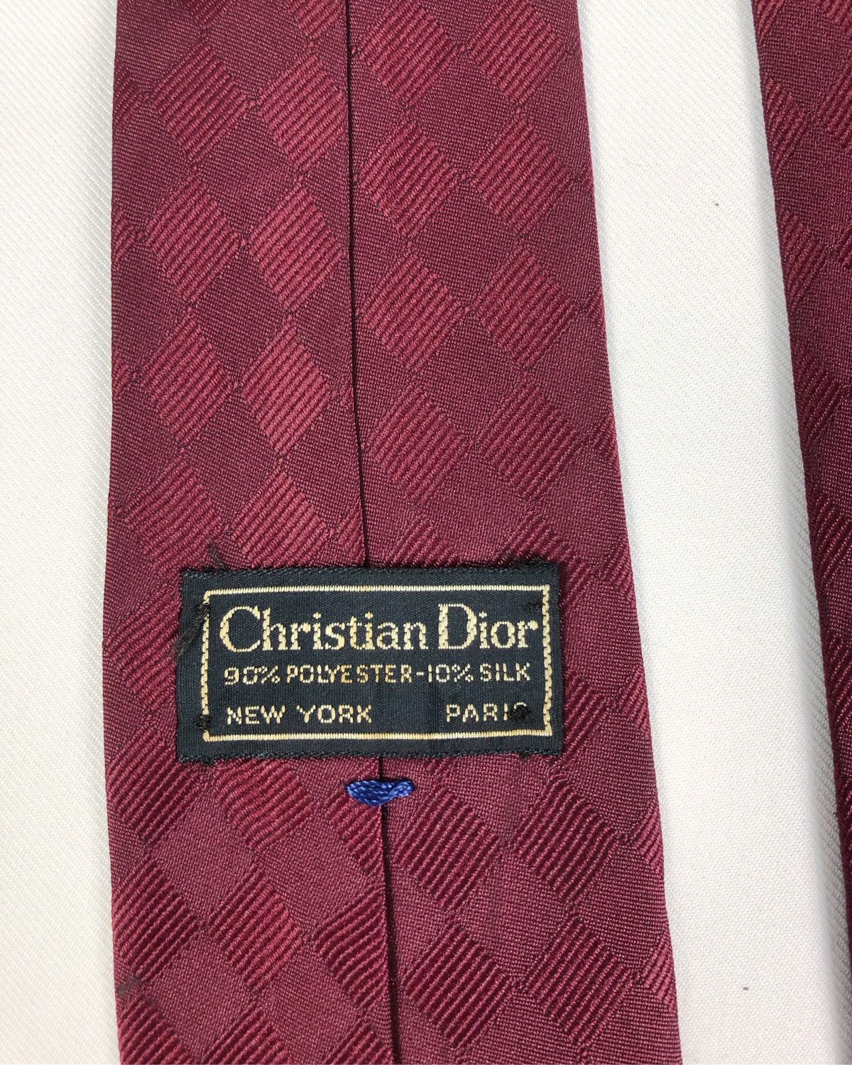 Christian Dior Monsieur Rare Vintage Christian Dior Silk Tie Size ONE SIZE - 7 Thumbnail
