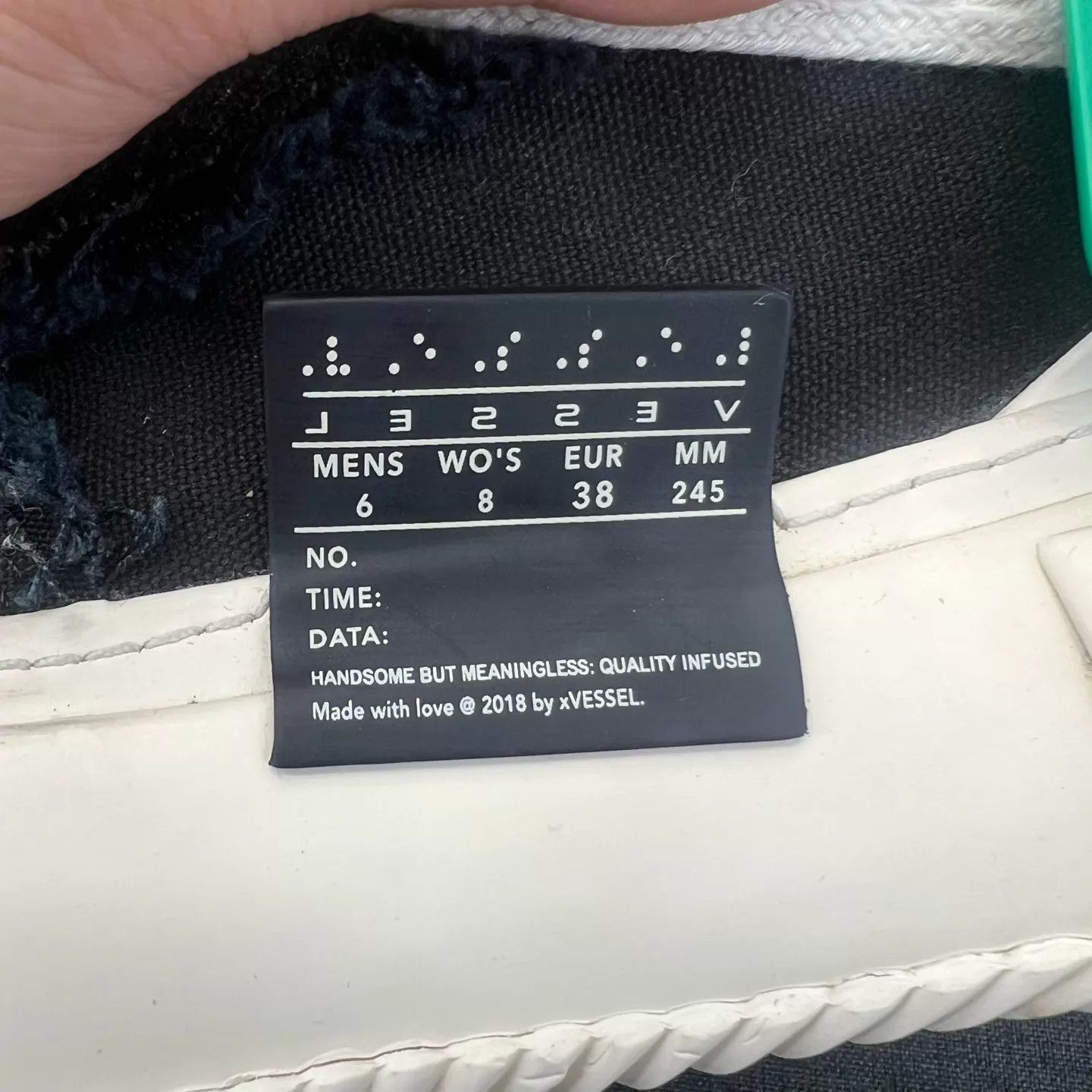 Other Vanness Wu Black & White Pangding Sneakers Size US 7.5 / IT 37.5 - 6 Thumbnail