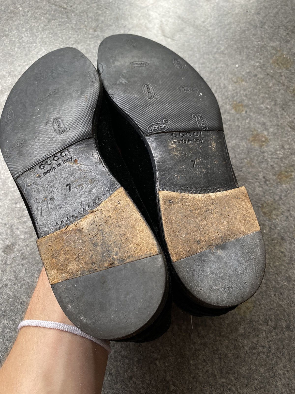 Gucci Gucci Velvet Loafers Size US 7 / EU 40 - 22 Thumbnail