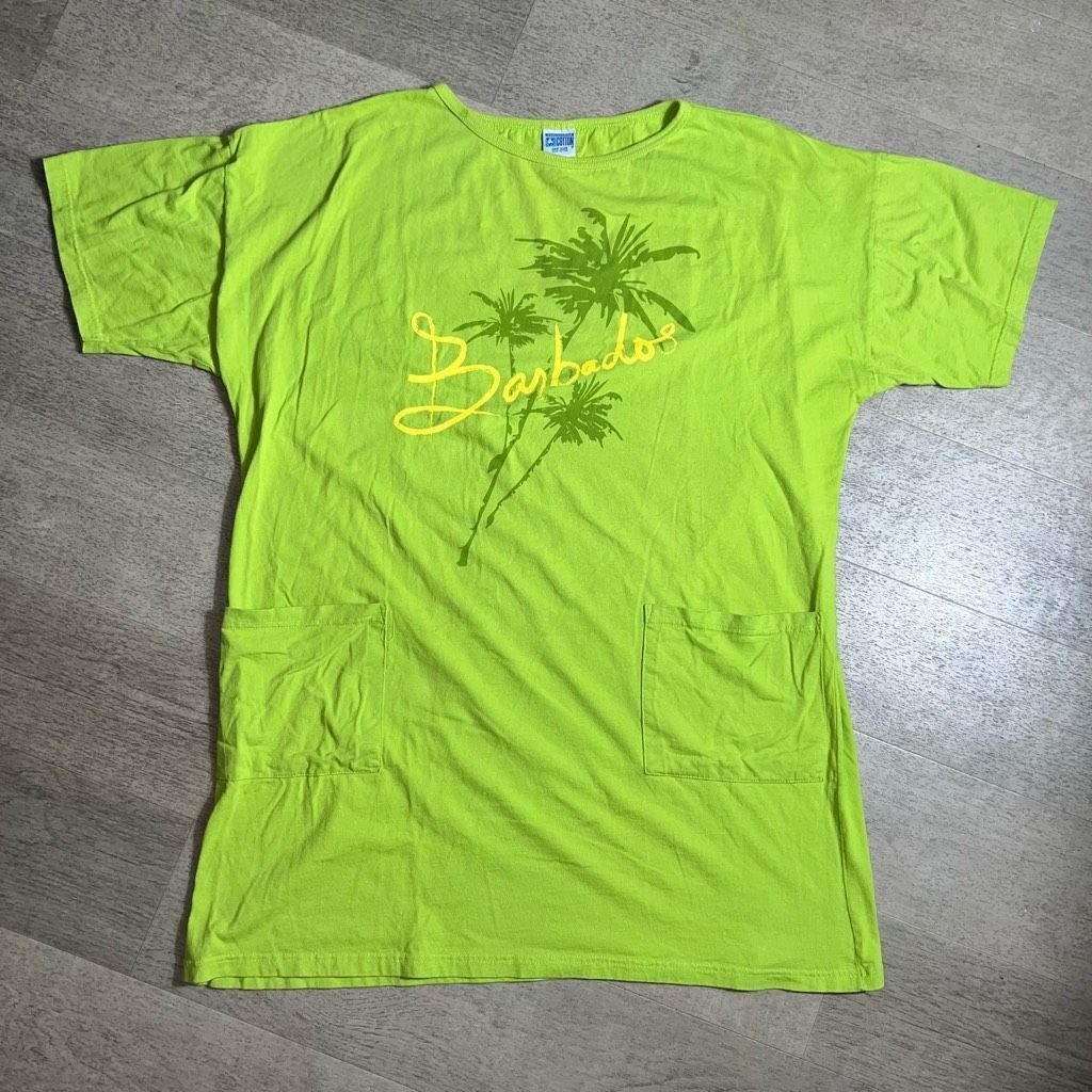 Other Sun Island Cotton, Barbados Beach Cover T-shirt with Patch P Size L / US 10 / IT 46 - 10 Thumbnail
