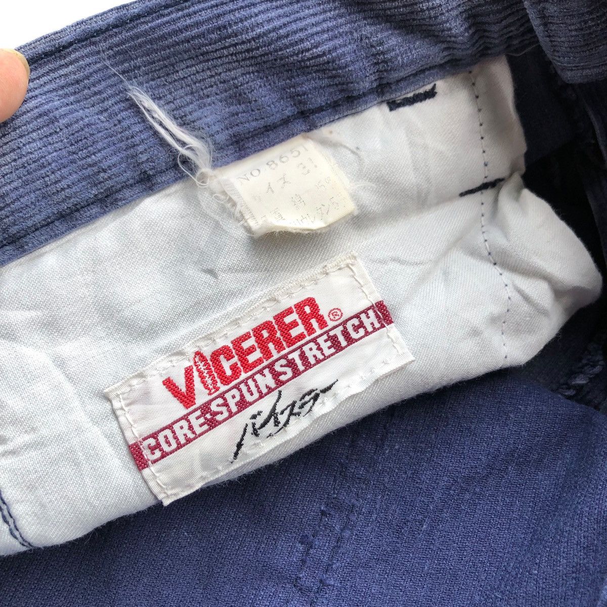 Tornado Mart 2000s japanese VICERER faded denim jeans Size US 30 / EU 46 - 7 Thumbnail