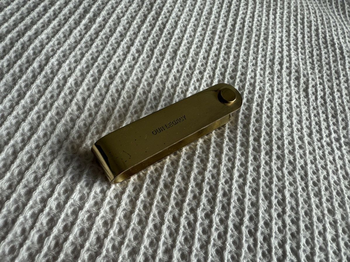 Our Legacy Key Holder Gold Brass Size ONE SIZE - 1 Thumbnail