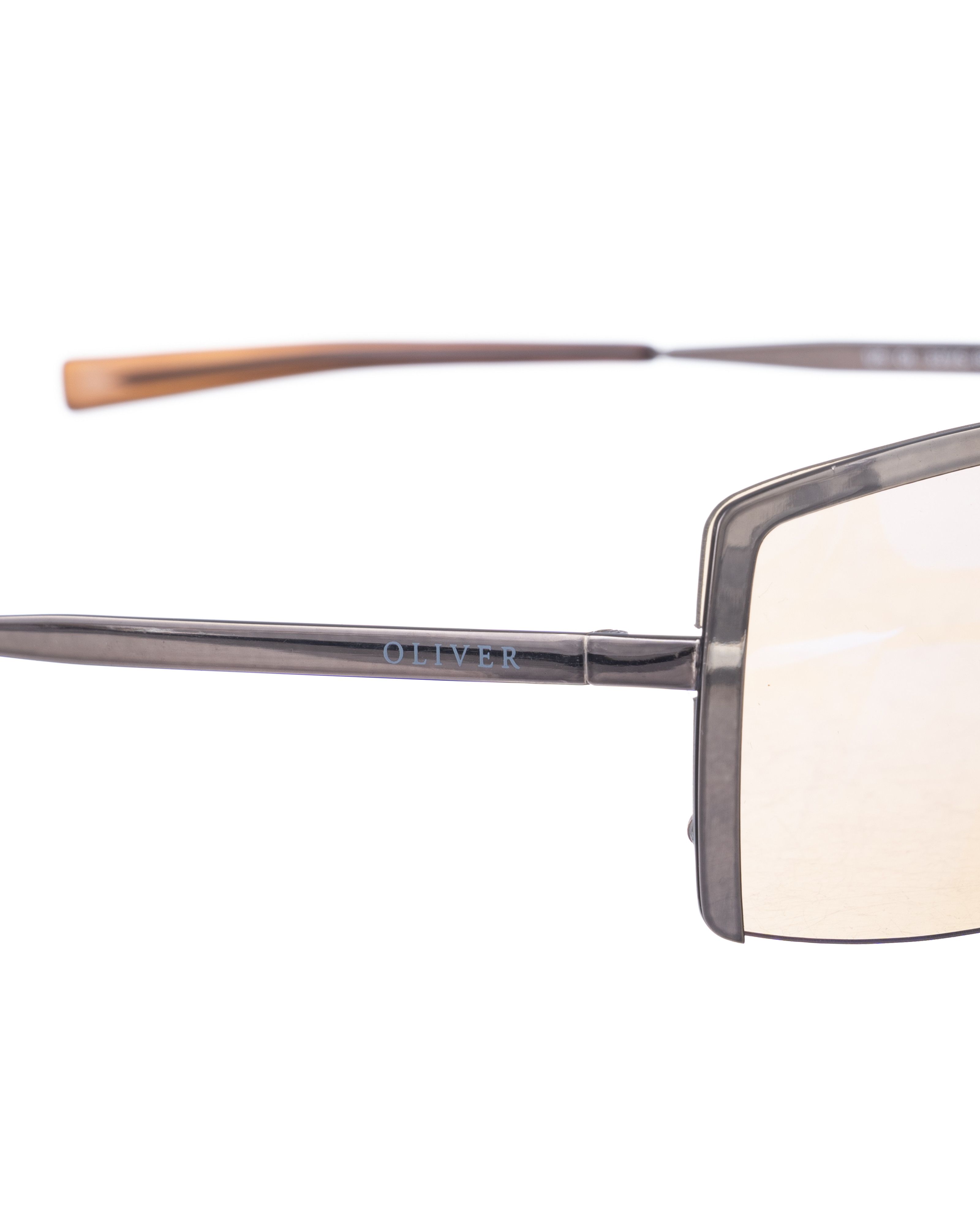 Valentino Oliver by Valentino '00s Brown and Grey Sunglasses Size ONE SIZE - 3 Thumbnail