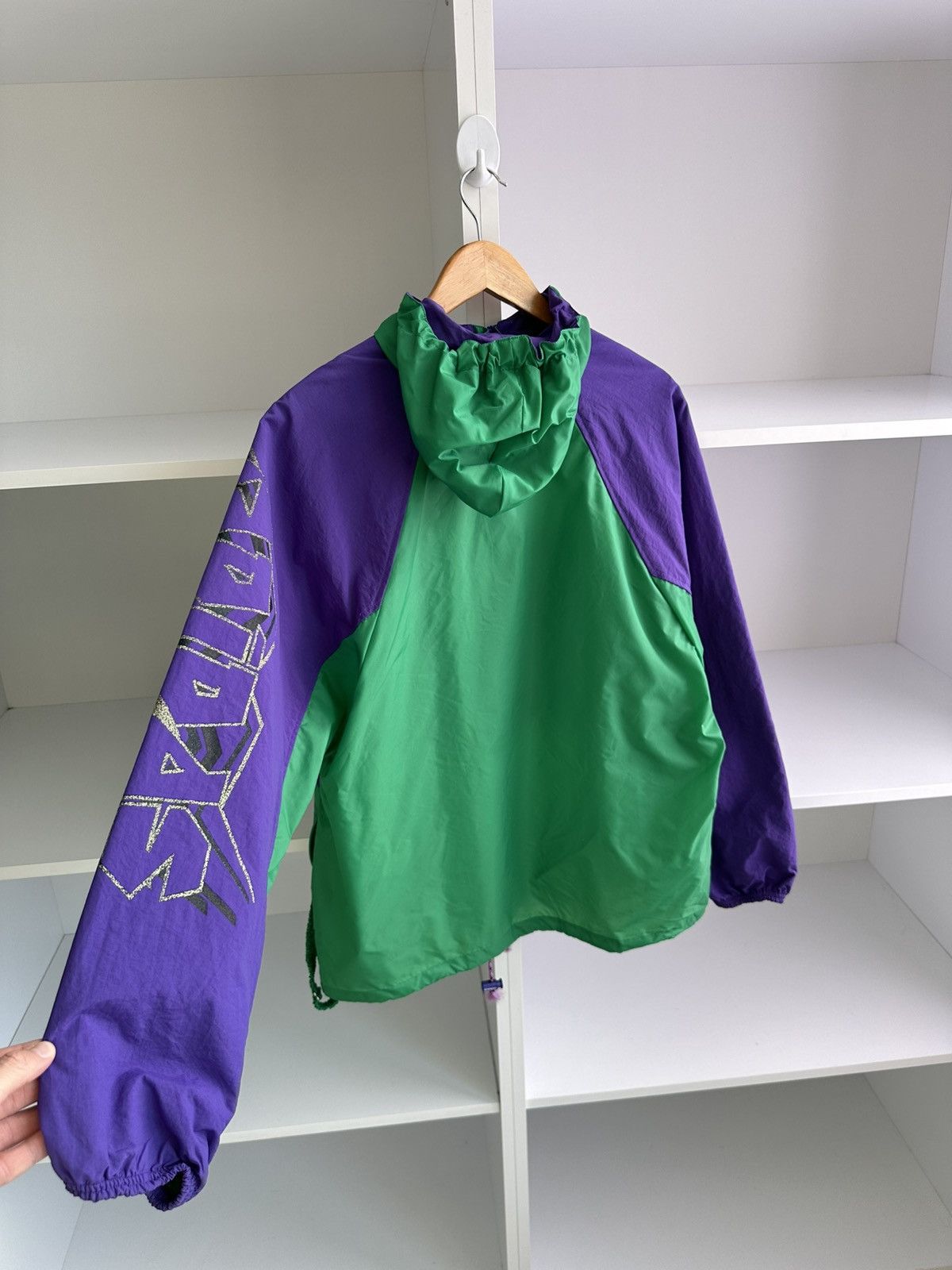 Adidas Vintage Adidas Made in Yugoslavia Rare Nylon Anorak Jacket Size US M / EU 48-50 / 2 - 9 Thumbnail