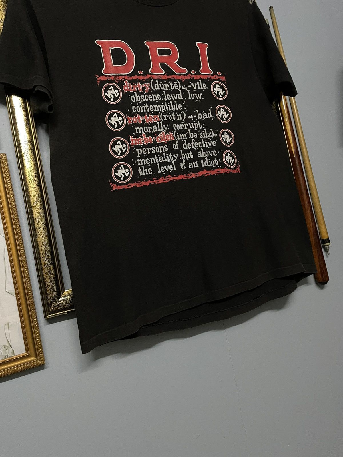 Band Tees Vtg 90s Original Single Stitch Dirty Rotten Imbeciles Og Tee Size US XL / EU 56 / 4 - 5 Thumbnail