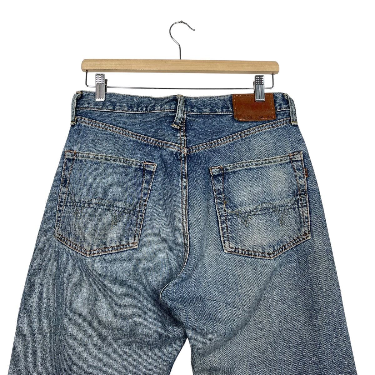 Japanese Brand Edwin 505 Faded Dirty / Faded Blue Selvedge Jeans W 30 Size US 30 / EU 46 - 8 Thumbnail