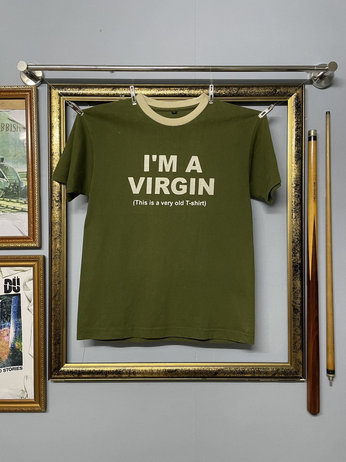 Japanese Brand Vintage Japan Designer Restricted ‘ i’m a virgin ‘ Tshirt Size US S / EU 44-46 / 1 - 1 Thumbnail