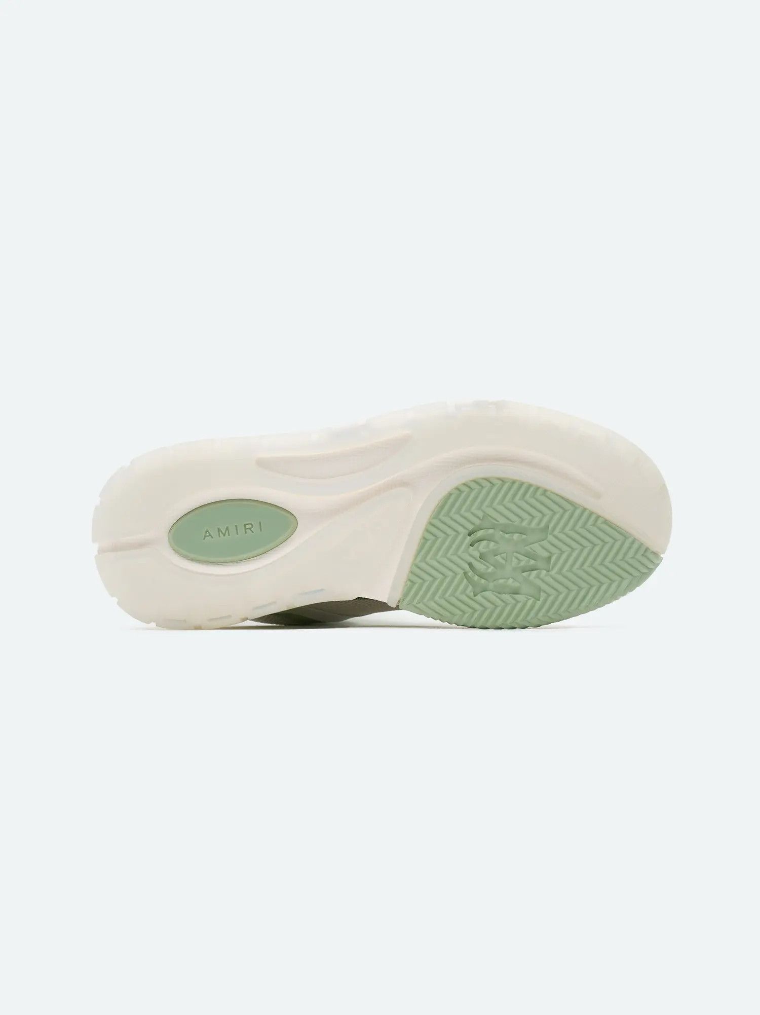 Amiri oc11z0425 MA-1 Low-Top Sneakers in Green/White Size US 11 / EU 44 - 5 Thumbnail