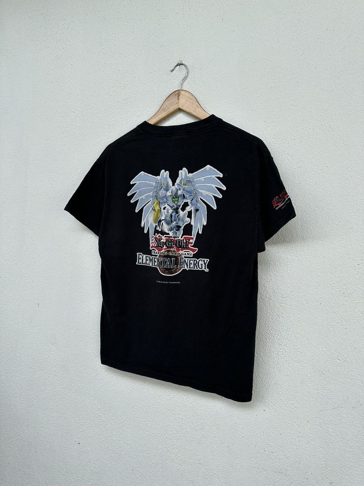 Anime × Japanese Brand × Vintage 1996 Yu Gi Oh! Enemy Of Justice Card Anime Promo T Shirt Size US M / EU 48-50 / 2 - 4 Thumbnail