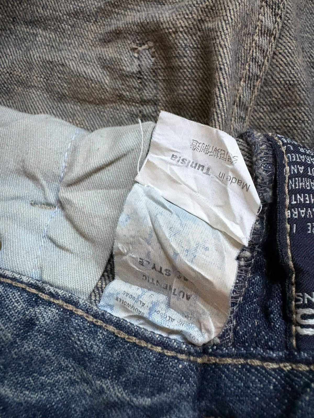 Japanese Brand × Tornado Mart Vintage Japanese Brand Rusty Mud Wash Bootcut Flare Jeans Size US 30 / EU 46 - 10 Thumbnail