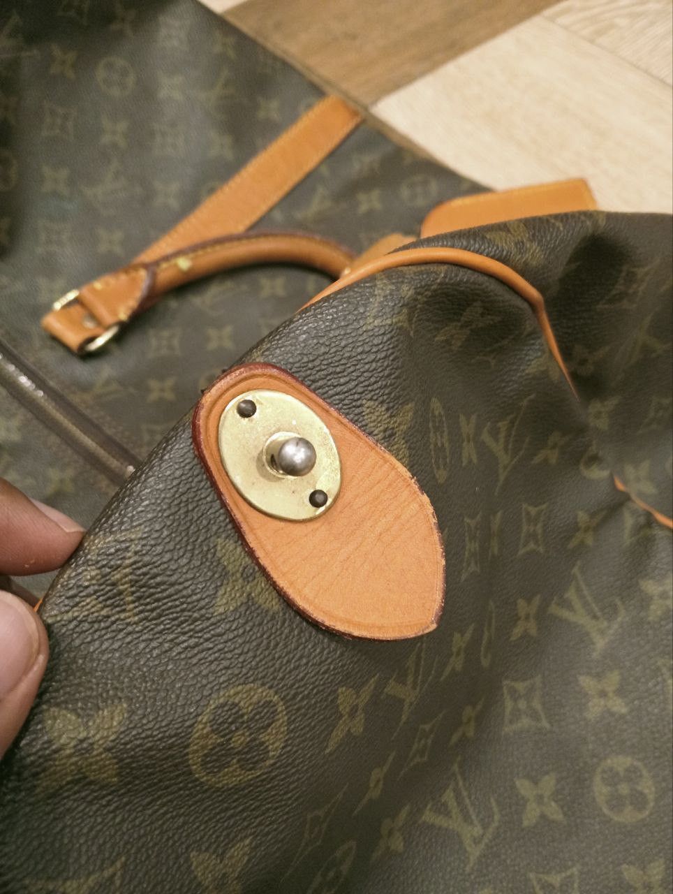 Louis Vuitton VINTAGE LOUIS VUITTON KEEPALL 60 ECLAIR BAG Size ONE SIZE - 21 Thumbnail
