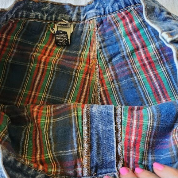 Vintage Lands' End Flannel Lined Sz 36 x 30 Warm Winter Pocketed Jea Size US 36 / EU 52 - 4 Thumbnail