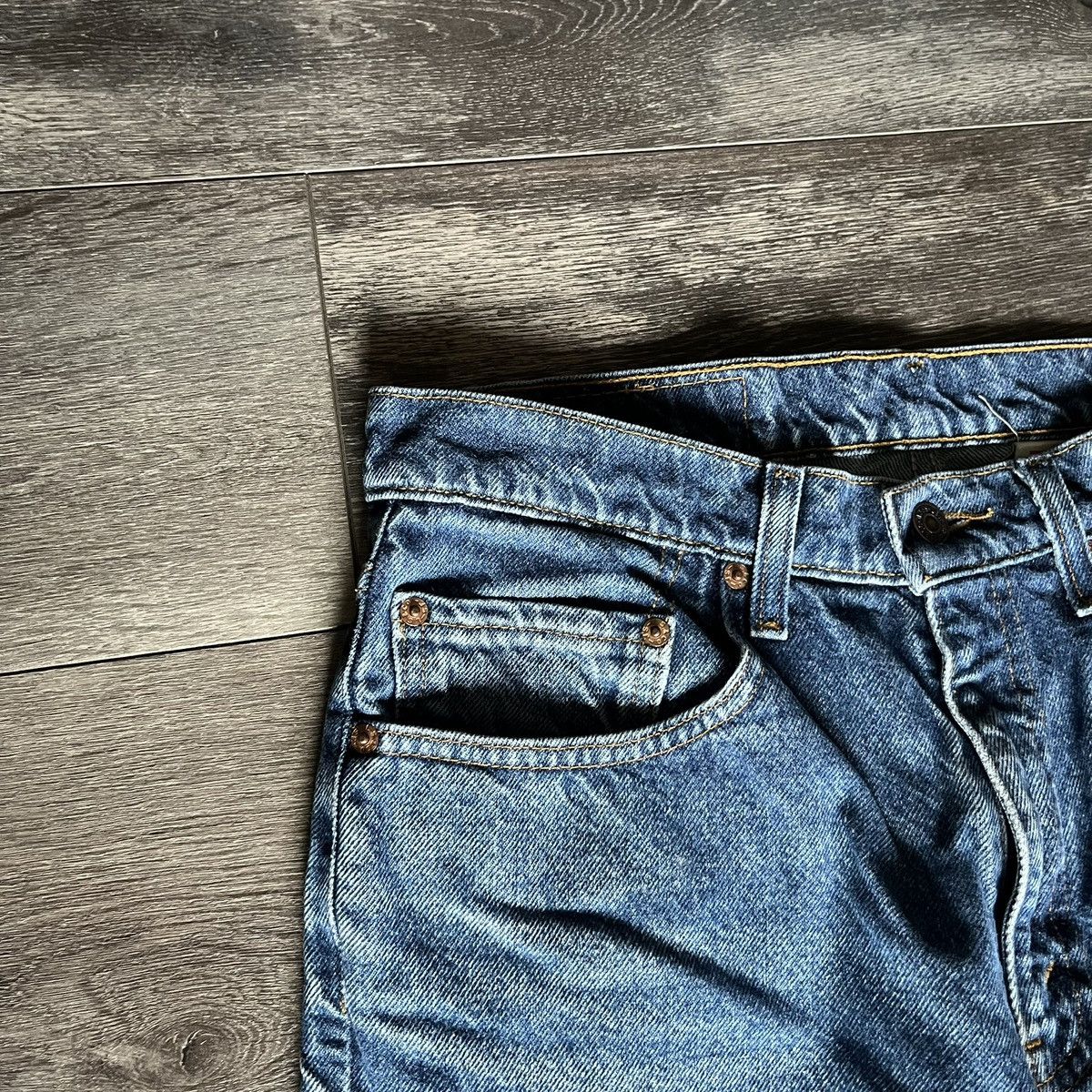 Levi's Vintage 90s Levi’s 550 Washed Relaxed Fit Denim Jeans 32x30 Size US 32 / EU 48 - 8 Thumbnail
