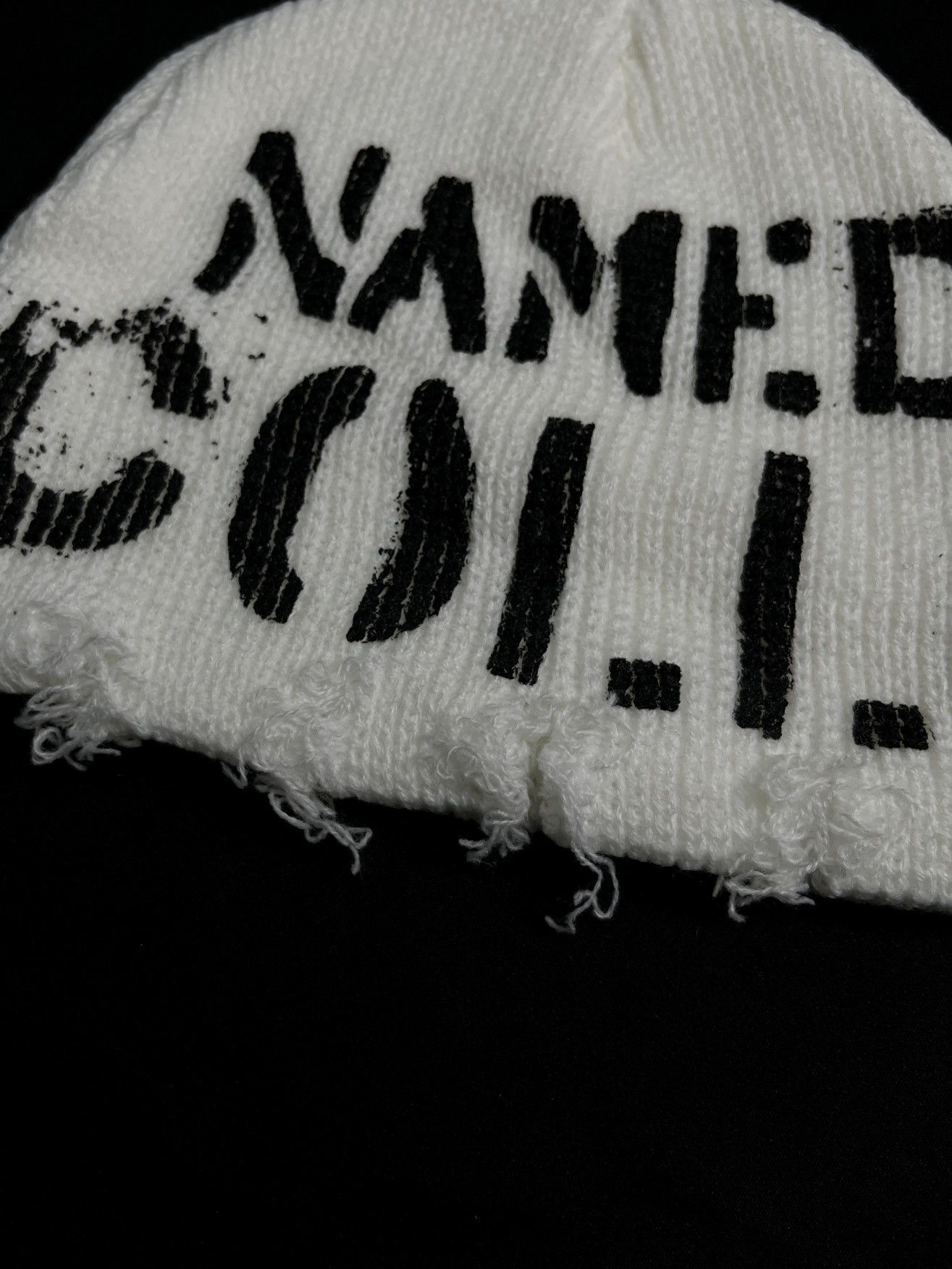 Named Collective Rare Named Collective Graffiti Graphic Design No Cuff Beanie Size ONE SIZE - 4 Thumbnail