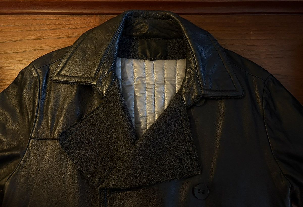 Ralph Lauren ARI SOHO BNWT Double Breasted Leather Coat Size US M / EU 48-50 / 2 - 17 Thumbnail