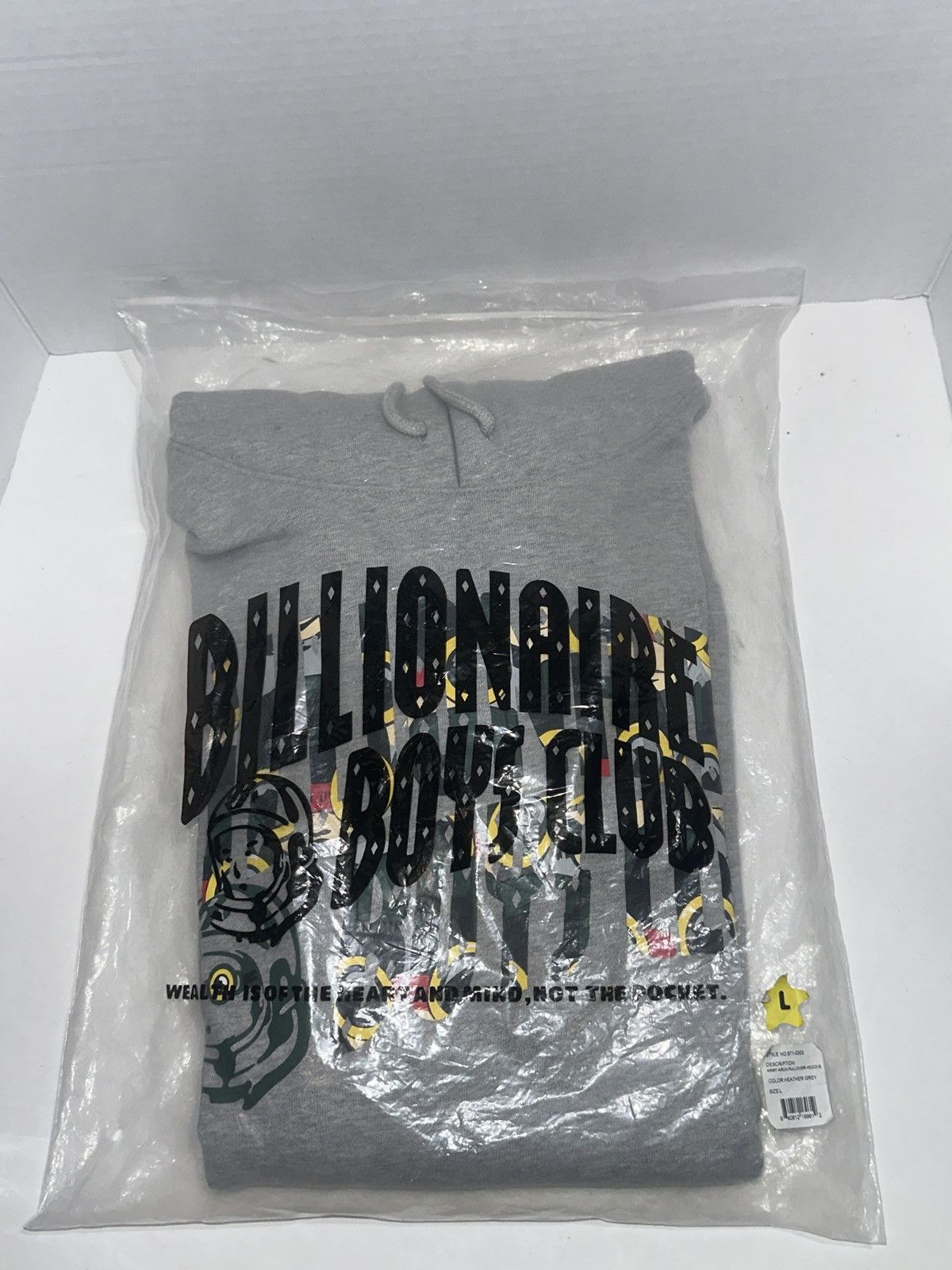 Billionaire Boys Club × Hebru Brantley BBC X Hebru Brantley Flyboy Army Arch Hoodie DS Size L Size US L / EU 52-54 / 3 - 5 Thumbnail