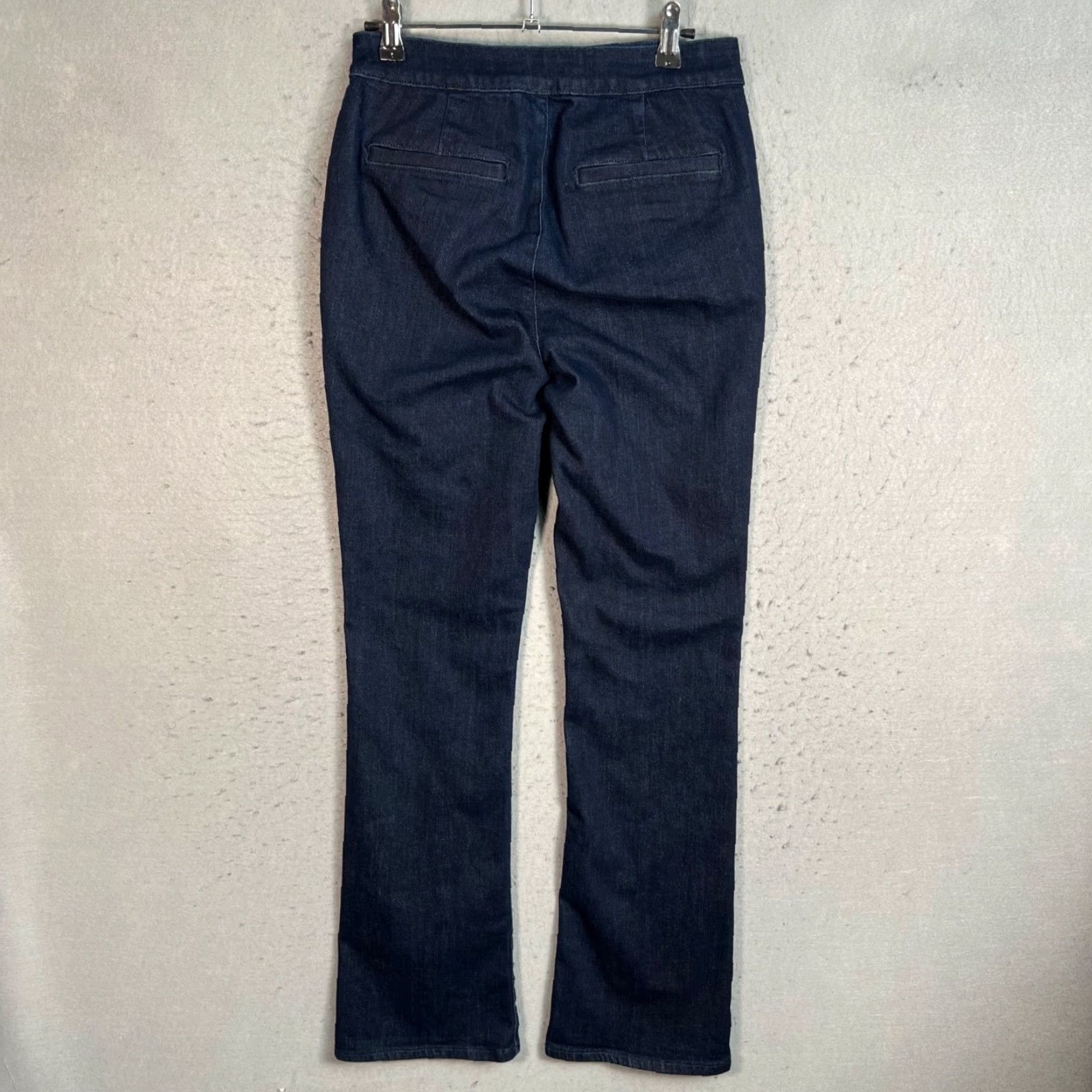 J.Crew J.CREW Jeans Denim Bootcut Slim Stretch Dark Wash 26 Womens Regular 30in Inseam Blue Boot Cut Jeans Size 26" / US 2 / IT 38 - 2 Thumbnail