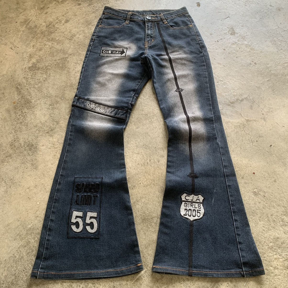 Japanese Brand × Tornado Mart Trust Club Japan Flared Jeans Size 28" / US 6 / IT 42 - 1 Thumbnail
