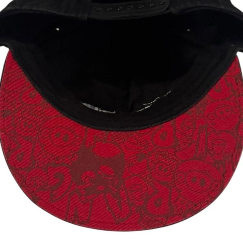 Other Angry Birds Flat Brim Snapback Cap Black Red White Size ONE SIZE - 4 Thumbnail