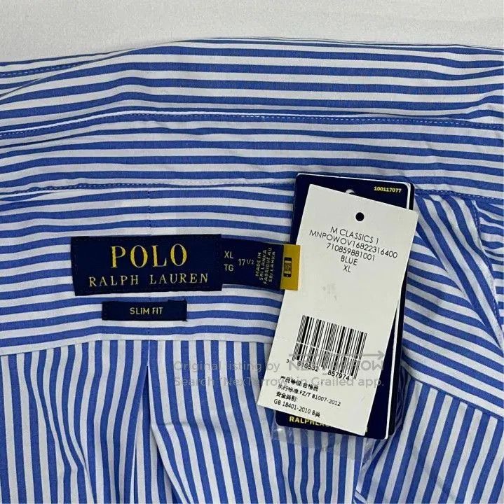 Polo Ralph Lauren Polo Ralph Lauren Logo Stripe Long. Size US XL / EU 56 / 4 - 2 Thumbnail