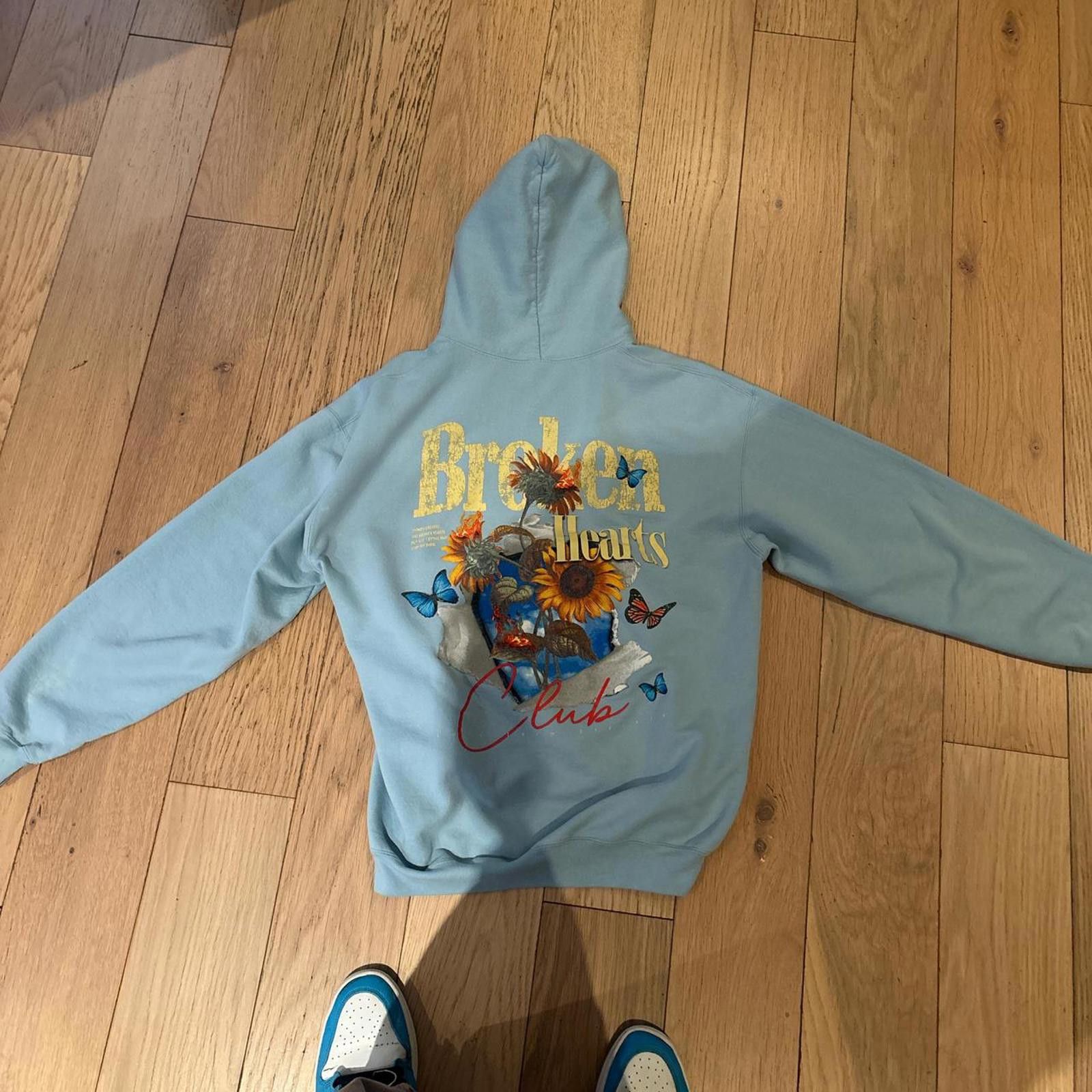 Zumiez Broken Promises Blue Hoodie Size US M / EU 48-50 / 2 - 4 Thumbnail