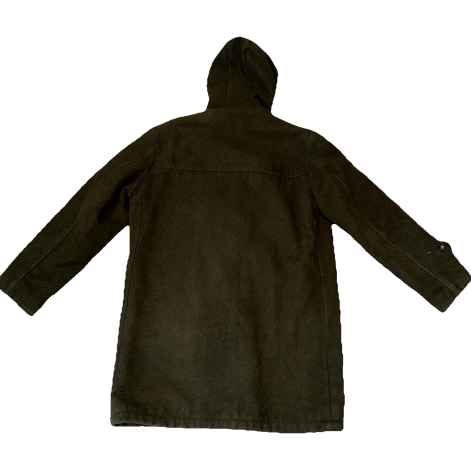 Vintage VINTAGE The Northwest Coat Wool Lined Jacket Dark Army Green Long Hooded Men’s M Jacket Size US XXS / EU 40 - 2 Thumbnail