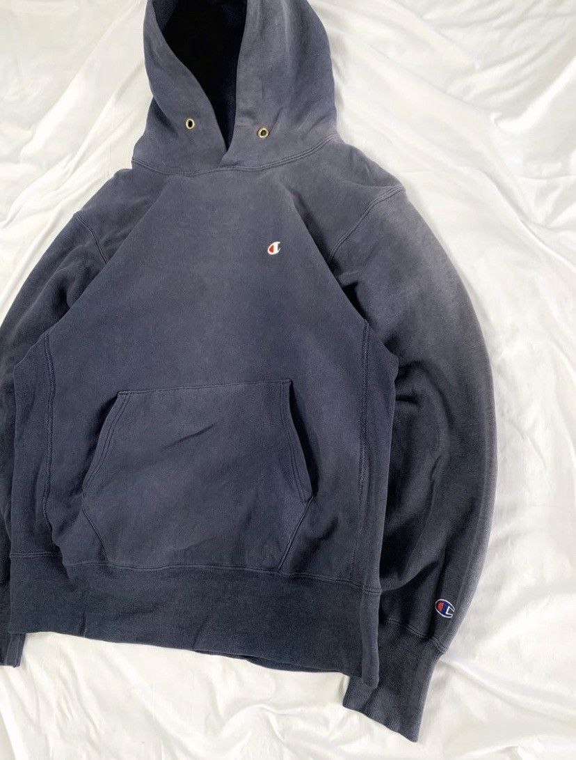 Vintage Vintage hoodie champion faded 80-90s Size US M / EU 48-50 / 2 - 11 Thumbnail