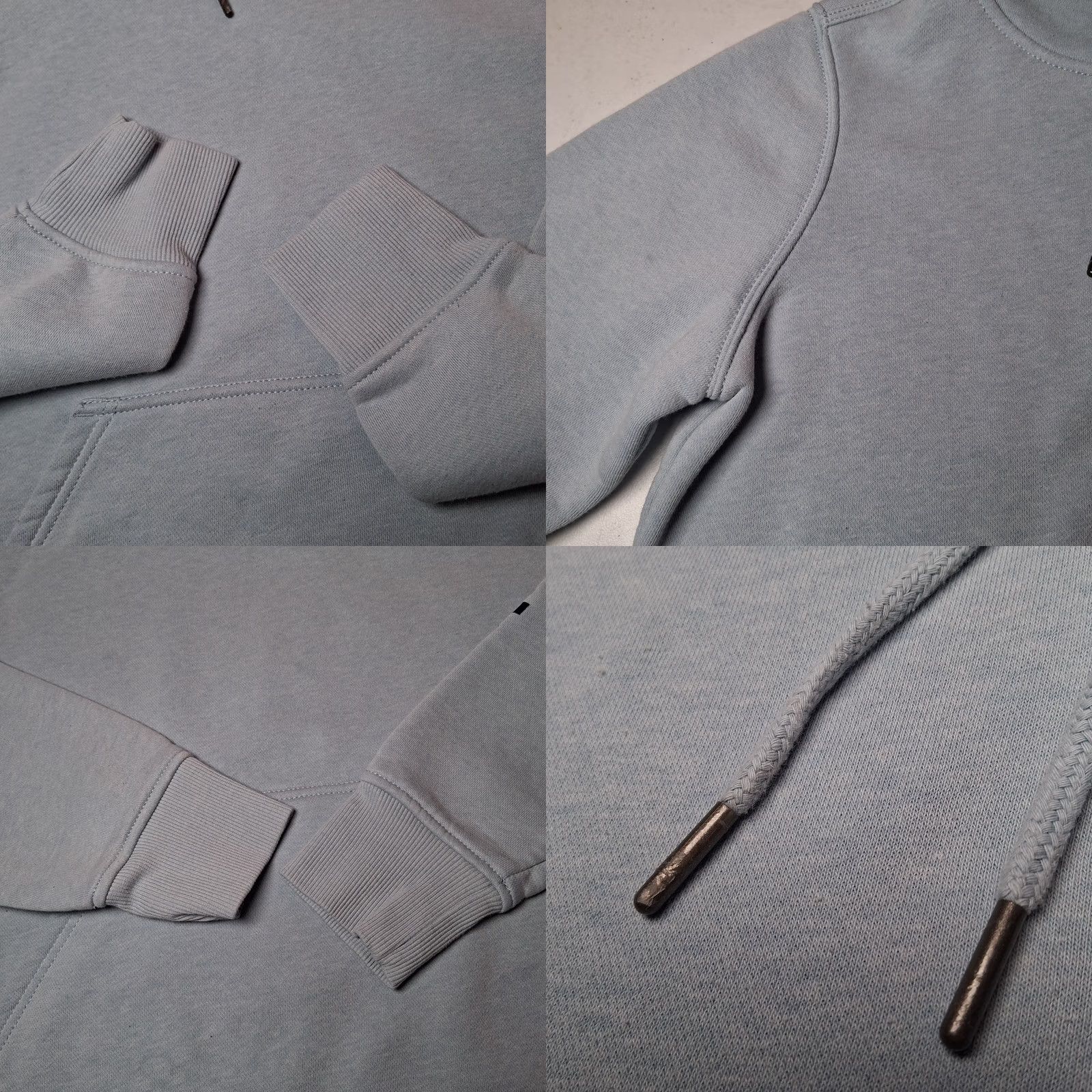 Carhartt Carhartt Hoodie Hooded Sweatshirt M Relaxed Fit Light Blue Work Workwear Pullover Hooded Logo Spellout Casual Women Size M / US 6-8 / IT 42-44 - 9 Thumbnail