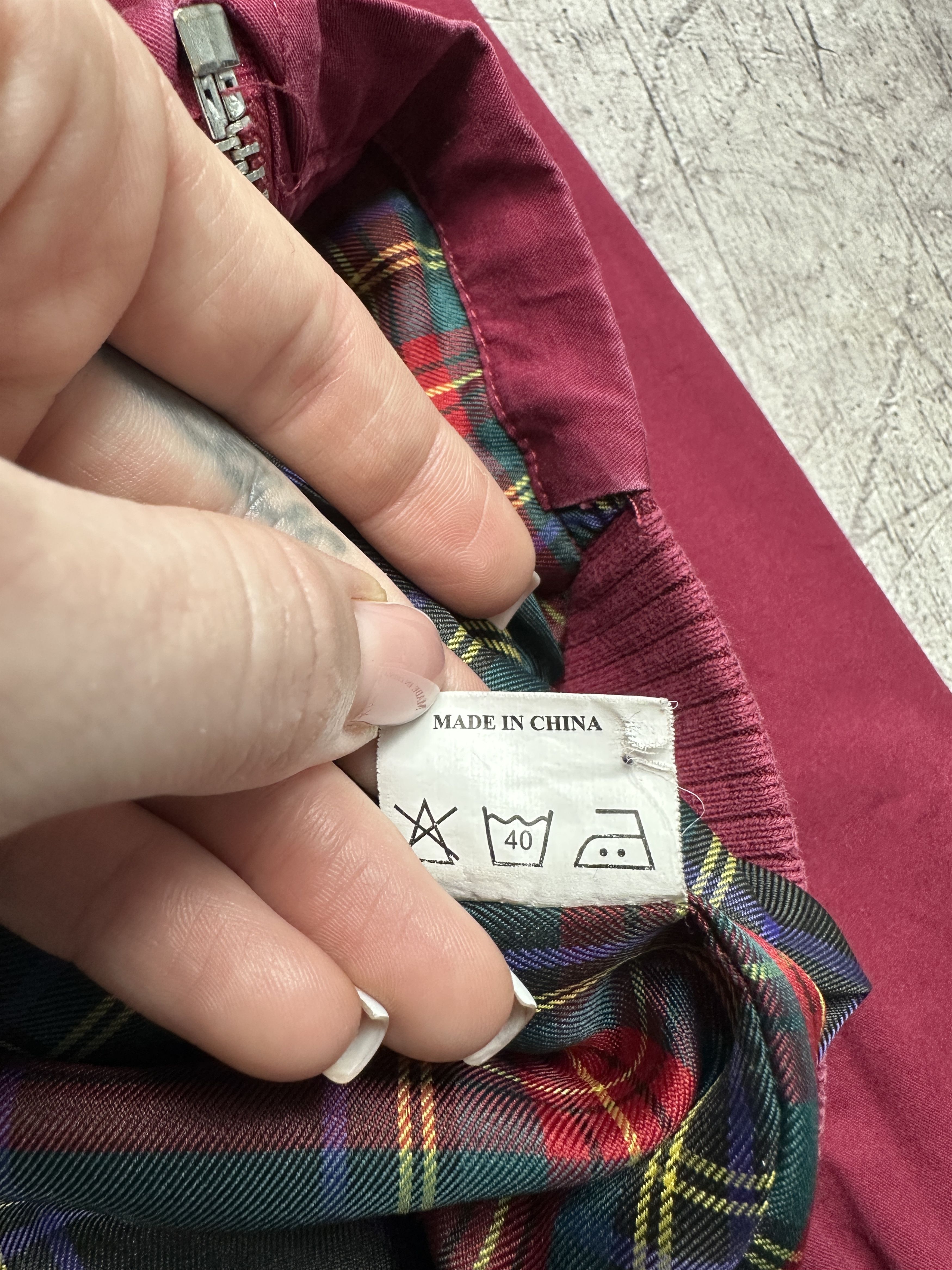 Vintage Pop England Vintage Mens Plaid Lined Collared Jacket Size US M / EU 48-50 / 2 - 6 Thumbnail