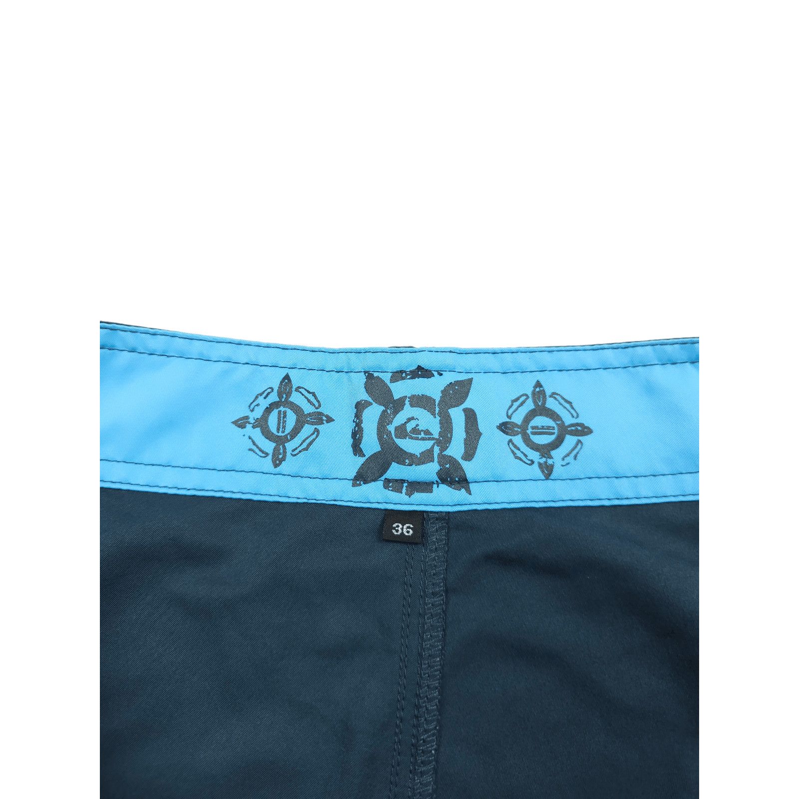 Quiksilver 💎 Vintage Quiksilver Logo Graphic Blue Y2K Shorts Japanese Size US 36 / EU 52 - 11 Thumbnail