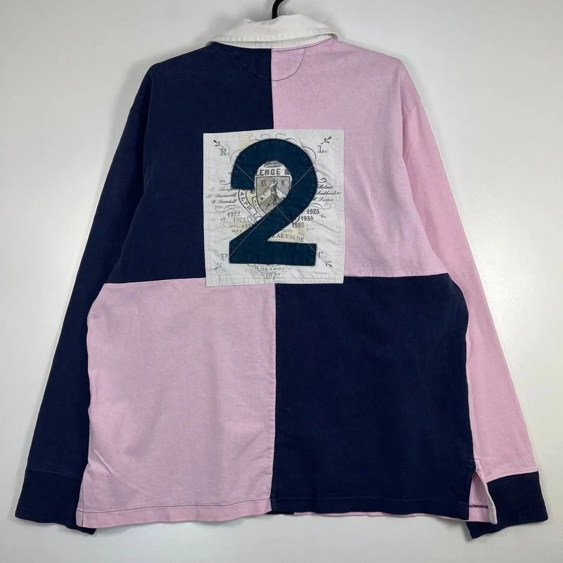 Polo Ralph Lauren Polo Ralph Lauren Custom Fit Color Block Long Sleeve Sz XL Size US XL / EU 56 / 4 - 8 Thumbnail