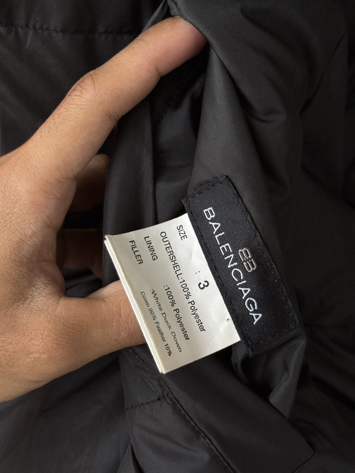Balenciaga × Vintage Vintage Balenciaga Reversible Puffer Jacket Size US M / EU 48-50 / 2 - 11 Thumbnail