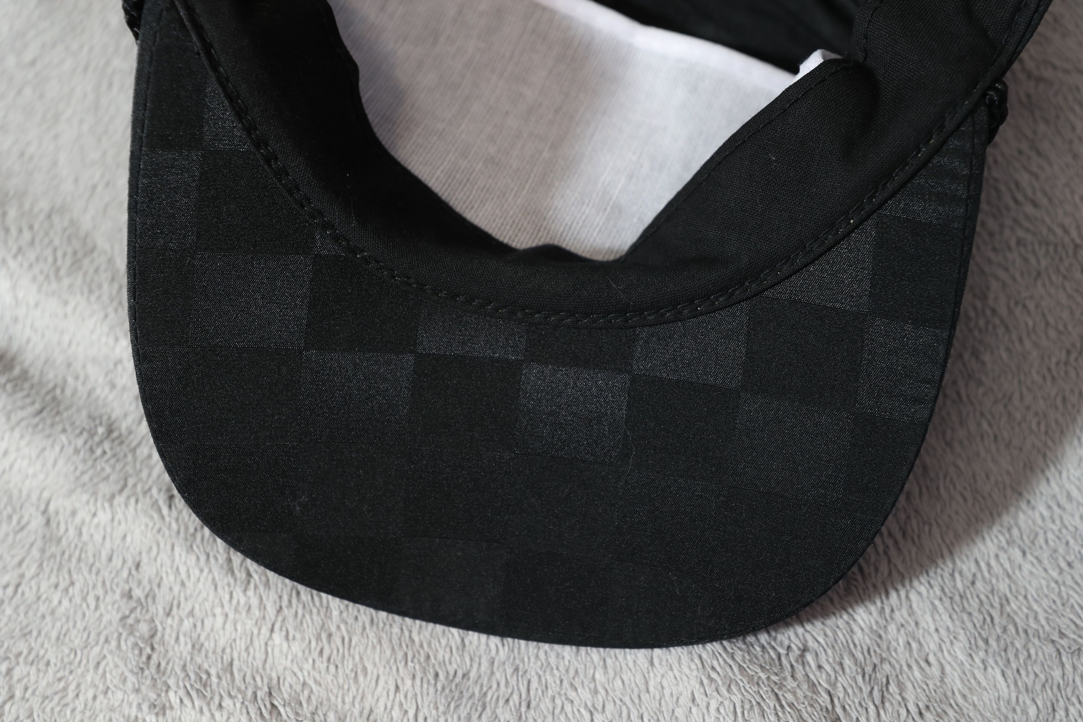Vintage Vintage Branson Zip Back Checkered Hat (OS) Size ONE SIZE - 5 Thumbnail