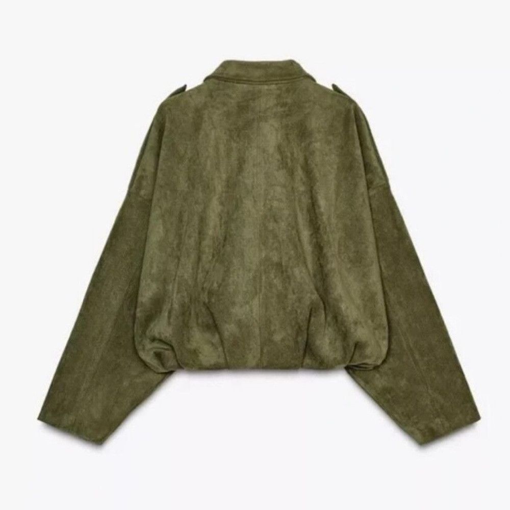 Zara 🦋 ZARA VIRAL 🦋 BLOGGERS FAVORITE 🦋 NWT ZARA FAUX SUEDE Size S / US 4 / IT 40 - 2 Thumbnail