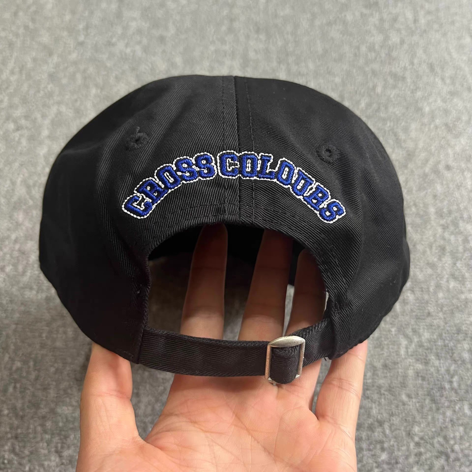 Cross Colours CrossColoursEmbroideredCurvedBrim Baseball Cap / Sun Hat Q7 Size ONE SIZE - 5 Thumbnail