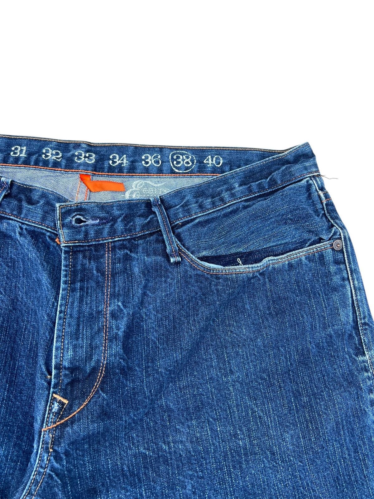 Earnest Sewn Vintage 2000s Earnest Sewn Made in Usa Denim Bootcut Jeans Size US 36 / EU 52 - 11 Thumbnail