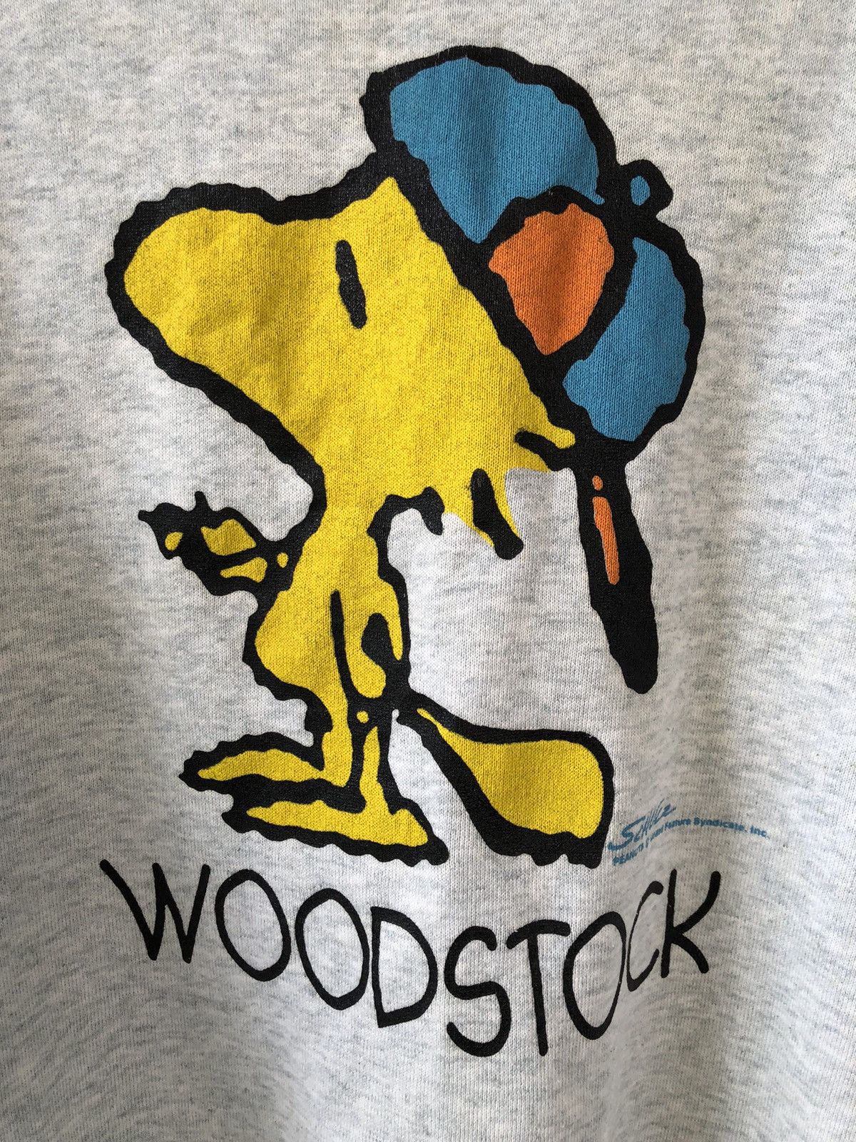 Band Tees × Cartoon Network × Vintage Vintage 90s WOODSTOCK Peanuts Sweatshirt Size US L / EU 52-54 / 3 - 2 Thumbnail