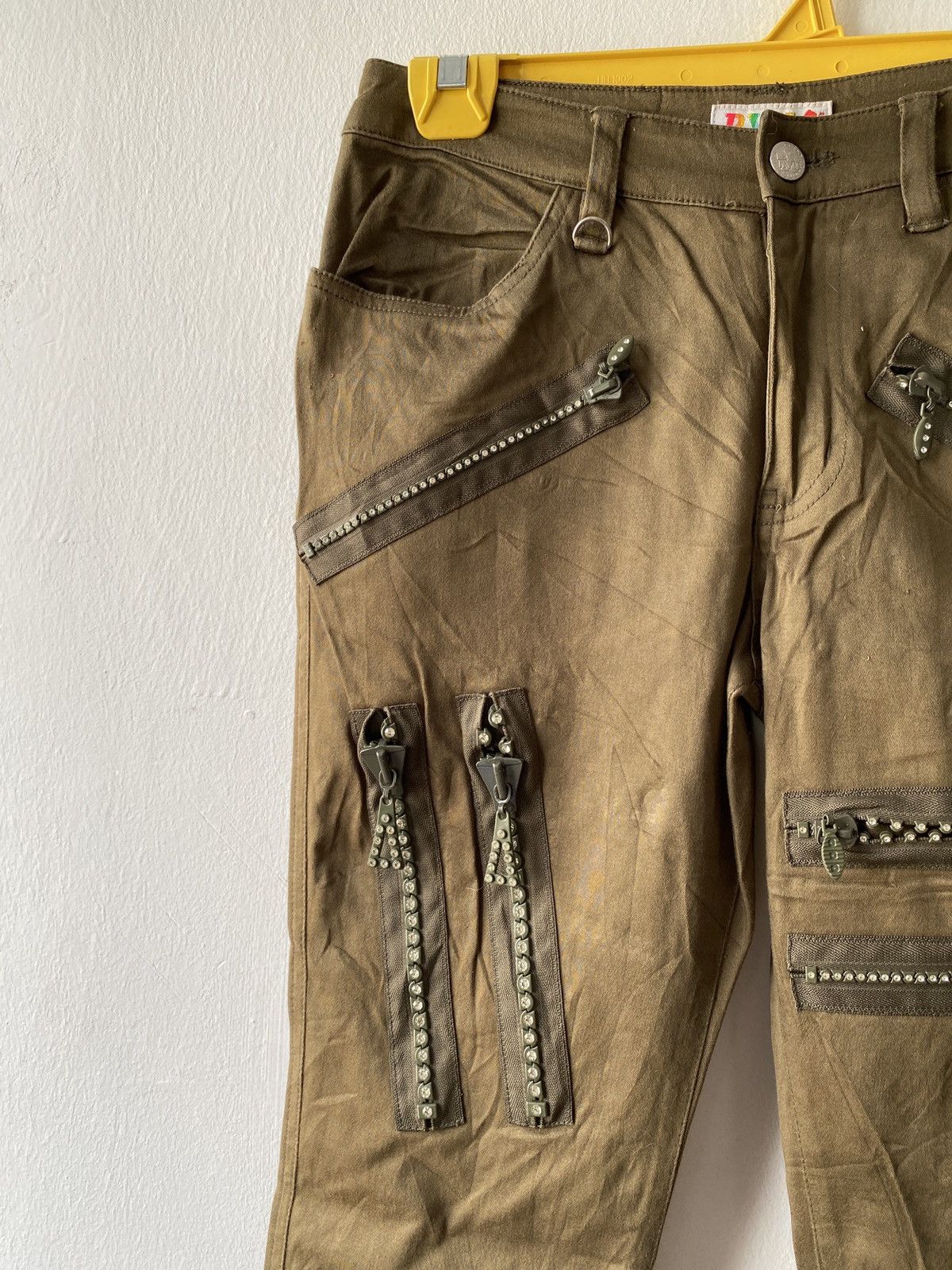 Japanese Brand × Seditionaries Japanese Brand RYU Multi Zipper Pant Size US 26 / EU 42 - 6 Thumbnail