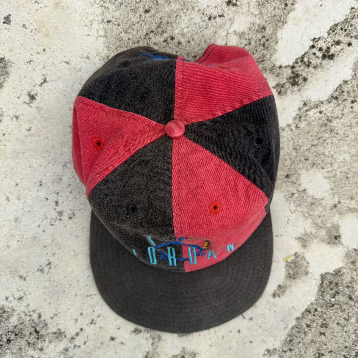 Nike Vintage 90’s Nike Air Jordan Bred Jumpman 6panel Cap Size ONE SIZE - 3 Thumbnail