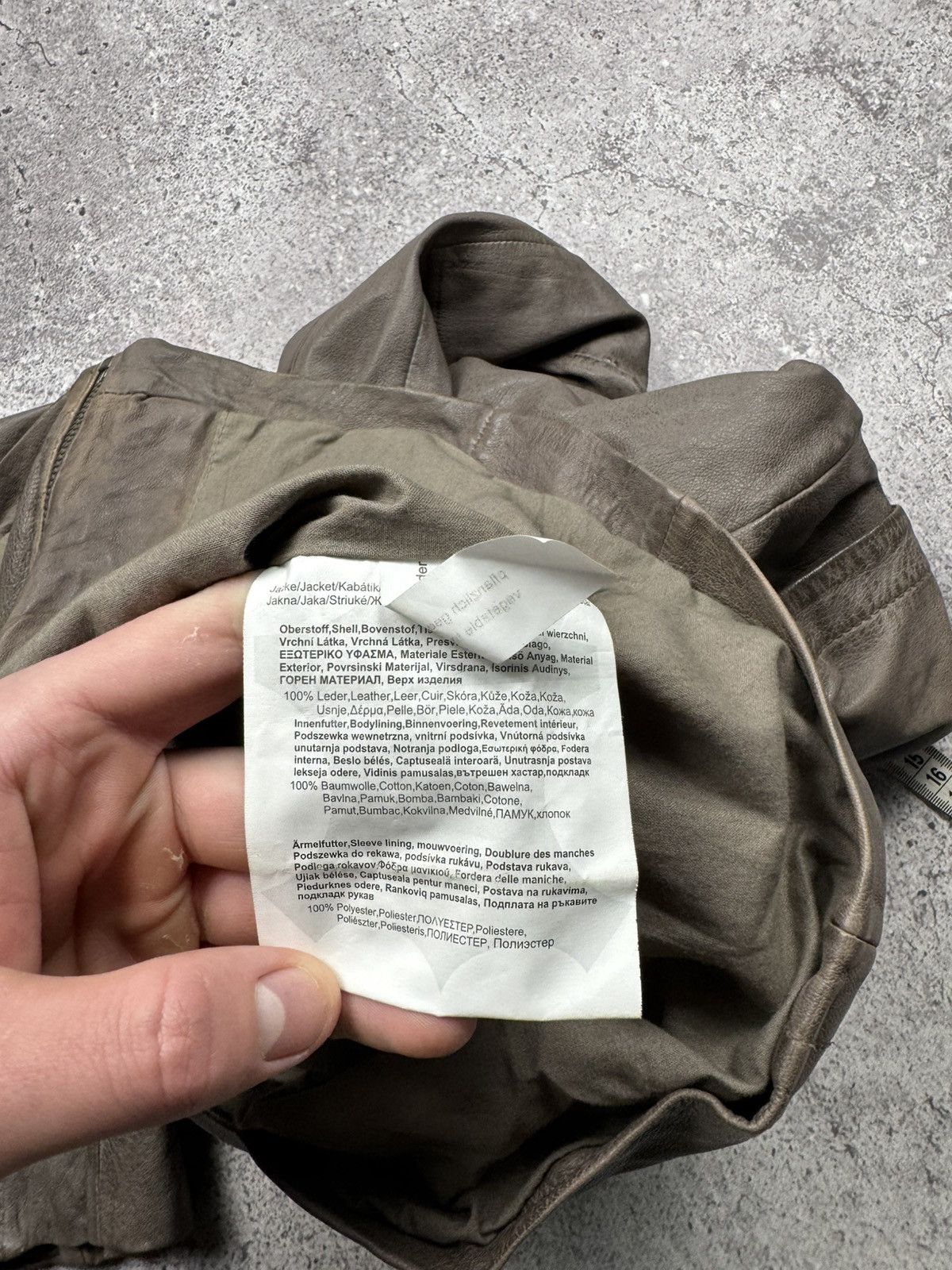 Japanese Brand Vintage Brown Leather Jacket Acne Carol Christian Poell styl Size US S / EU 44-46 / 1 - 11 Thumbnail