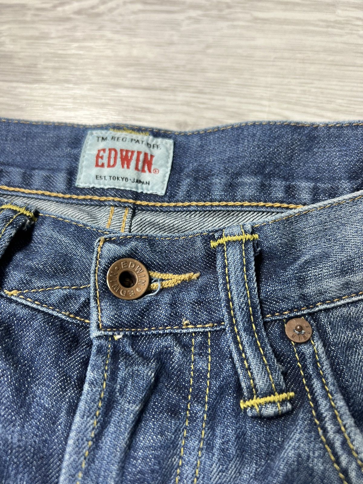 Edwin Edwin ED-55 Relaxed Tokyo Japan Jeans Denim Pants Size US 30 / EU 46 - 13 Thumbnail