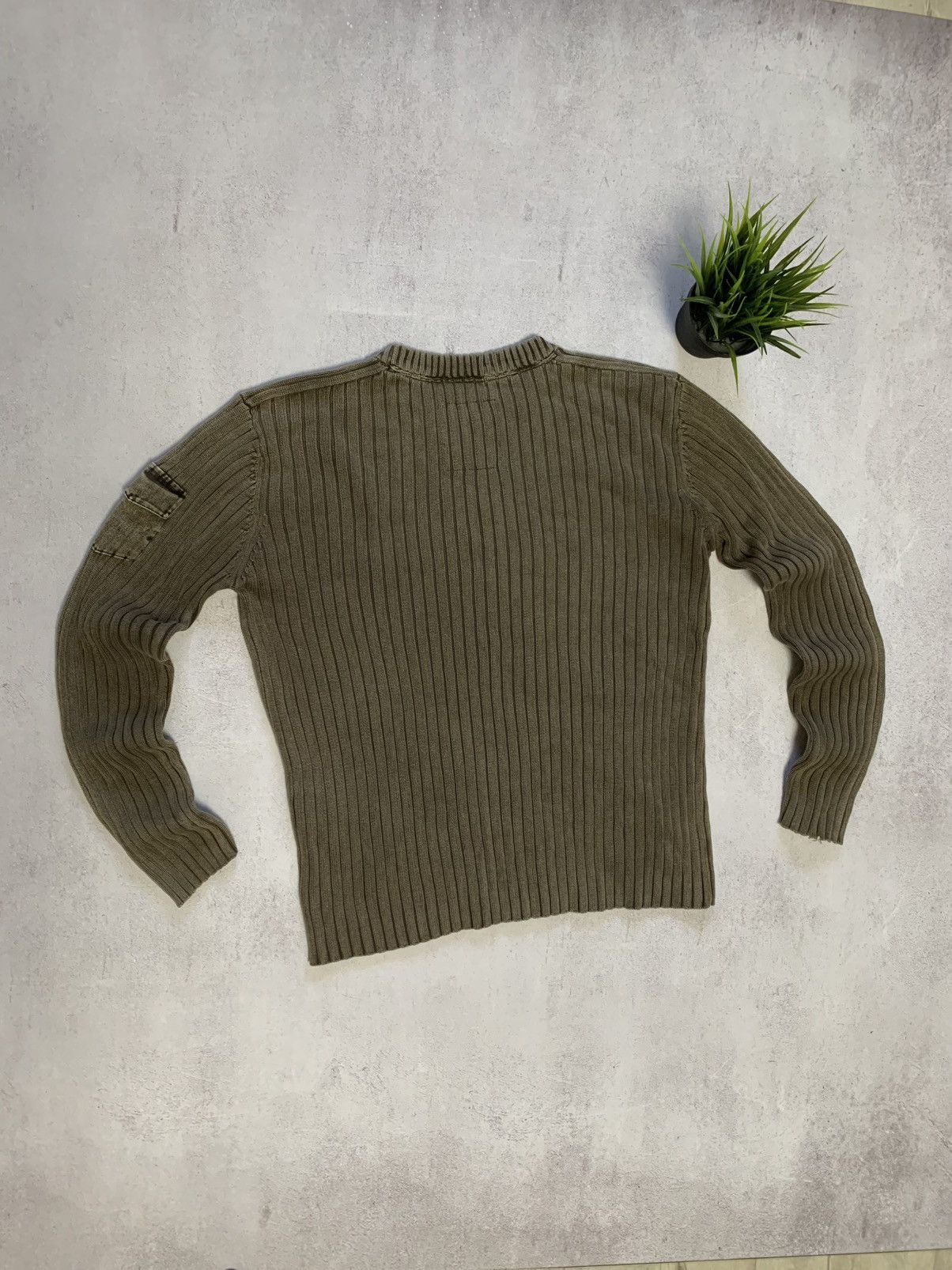 If Six Was Nine × Japanese Brand Vintage Avant-garde Sweater Knit Baggy Brown Y2K Sick 90s Size US M / EU 48-50 / 2 - 7 Thumbnail